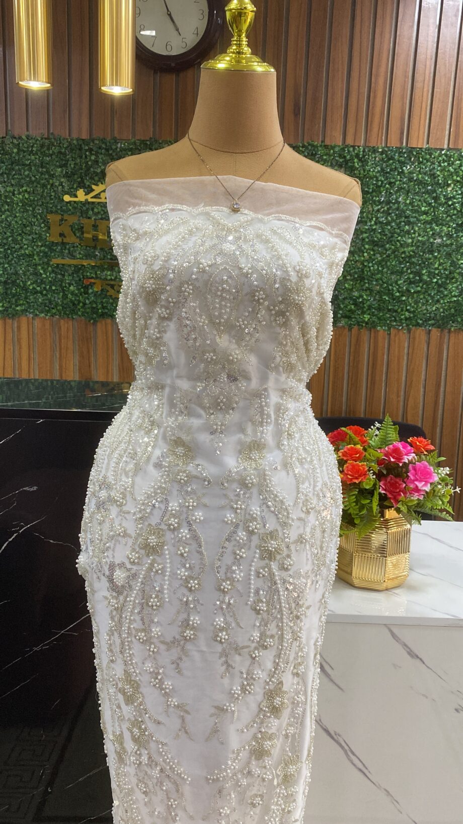Olesia Beaded Lace