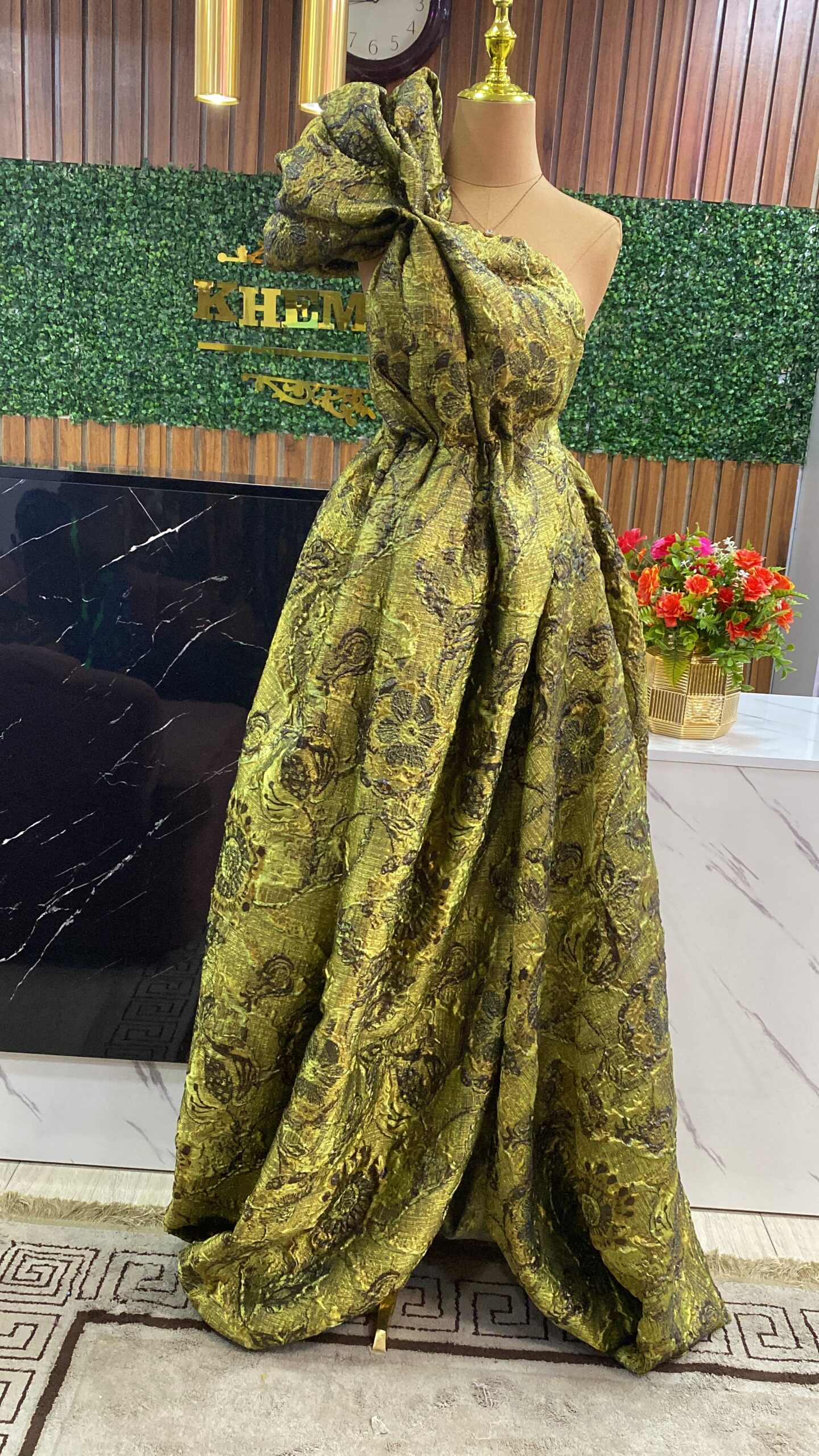 Fionah Metallic Brocade - Image 5