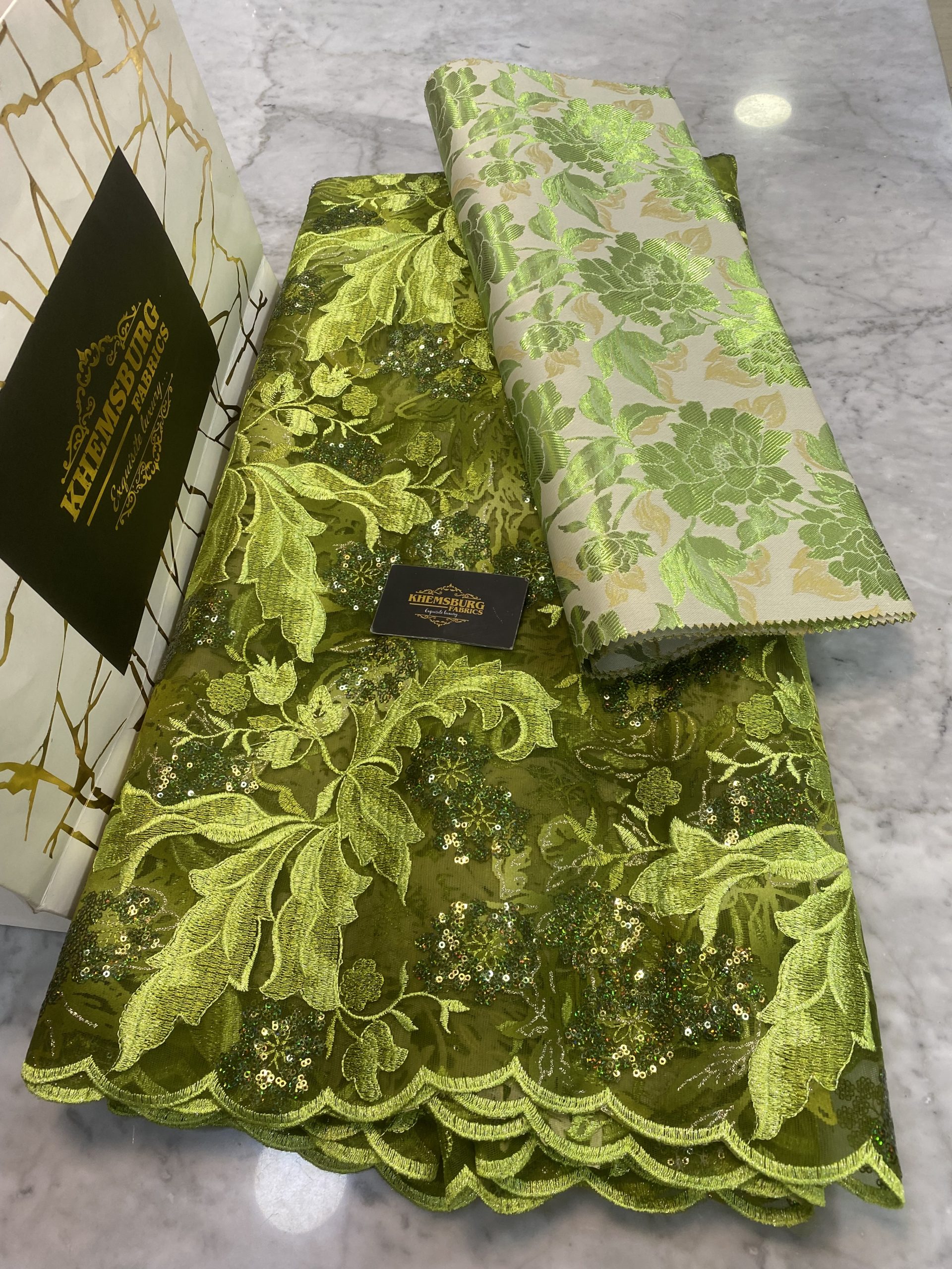 Hilda Flocking Lace - Image 3