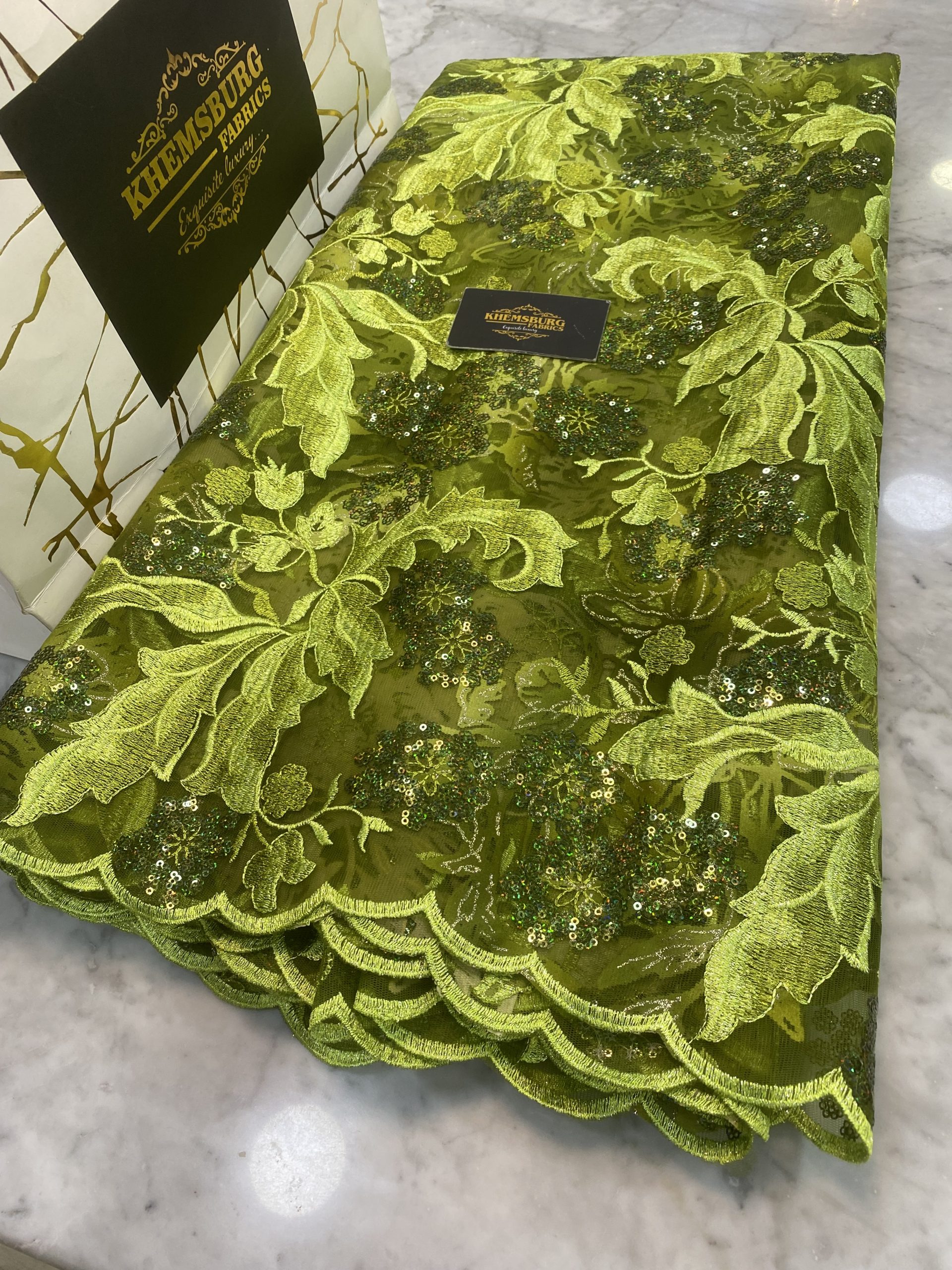 Hilda Flocking Lace - Image 2