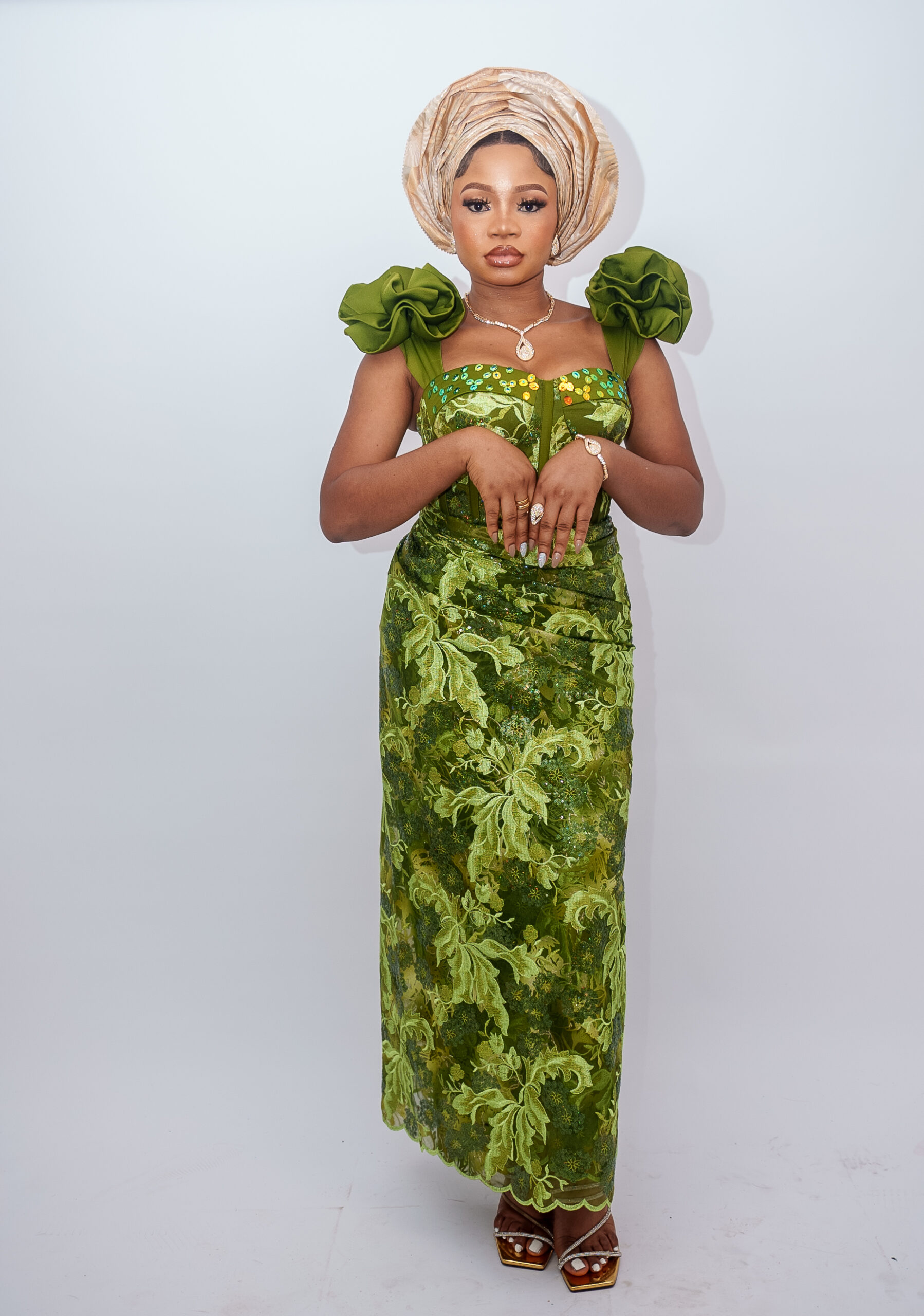 Hilda Flocking Lace - Image 7